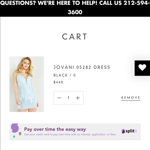 Jovani size 0 dress. It retails for $440 online. Lilac. Stunning! - Picture 6 of 11